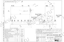 Чертеж котла с водяными колосниками 400 кВт