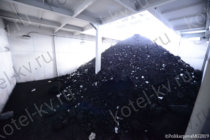 Закрытый угольный склад твердотопливной модульной котельной 800 кВт