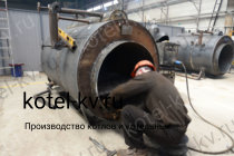 Производство твердотопливного парогенератора 600 кг
